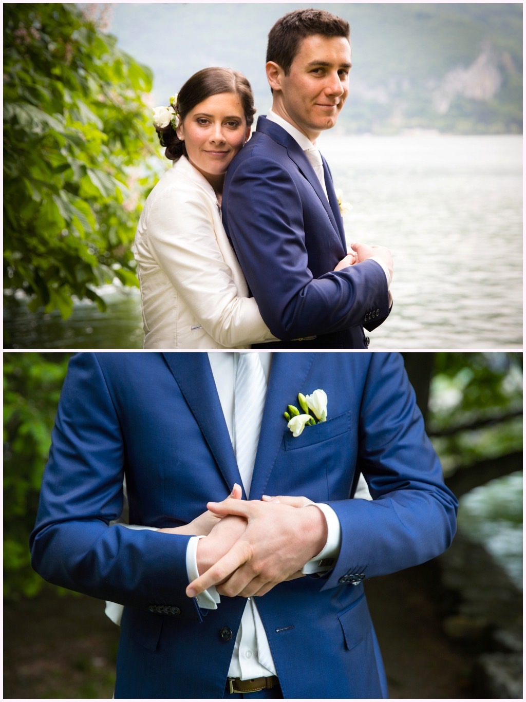 photo couple mariage lac annecy